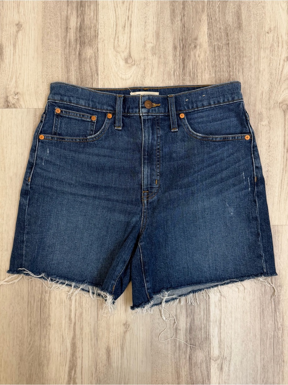 Madewell High Rise Denim Shorts Size 28